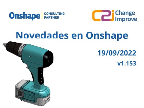 Novedades en Onshape v1.153 - 19 de Septiembre de 2022