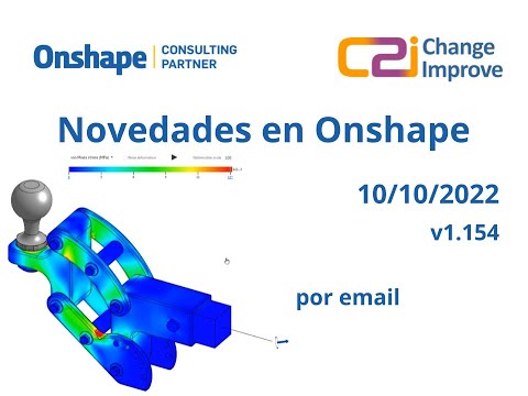 Novedades en Onshape v1.154  - 10 de Octubre de 2022