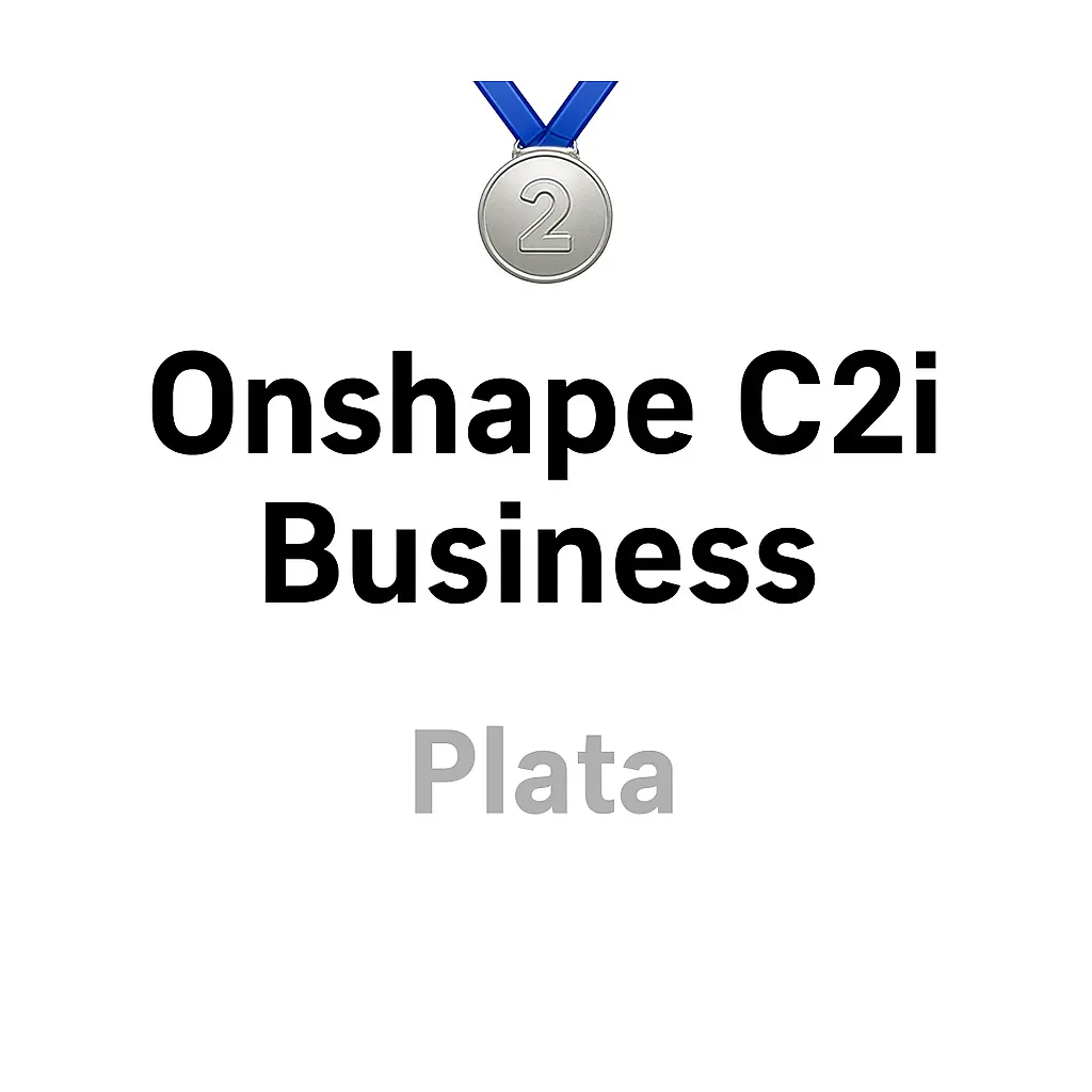 [C2i-ONB02] 🥈 Programa Onshape C2i Business – Plata