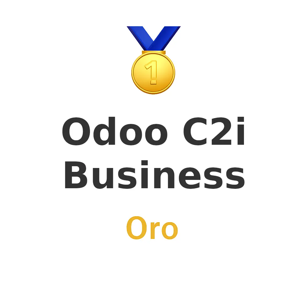 🥇 Programa Odoo C2i Business – Oro
