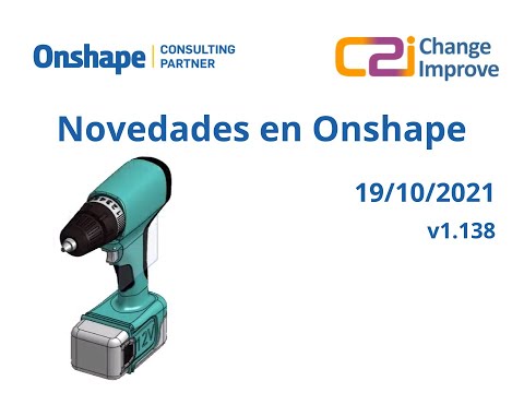Novedades en Onshape v1.138 - 19 de Octubre de 2021