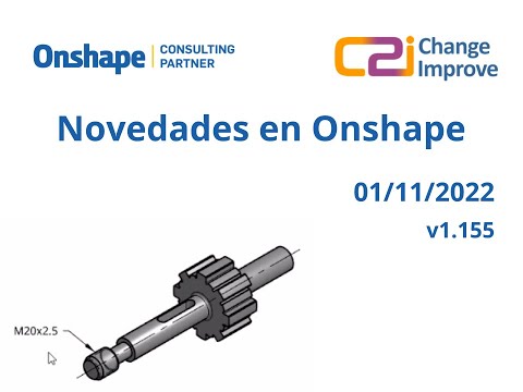 Novedades en Onshape v1.155 - 01 de Noviembre de 2022