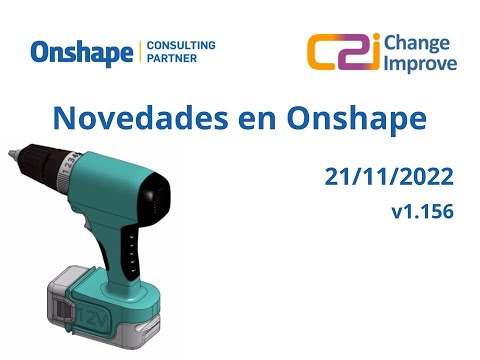 Novedades en Onshape v1.156 - 21 de Noviembre de 2022
