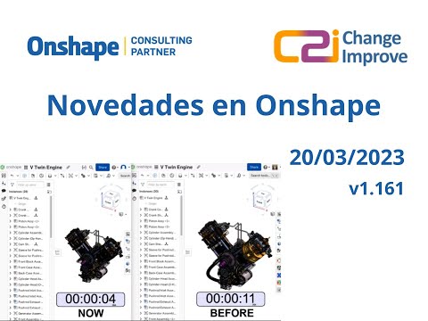 Novedades en Onshape v1.161 20 de Marzo de 2023