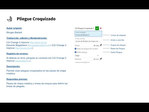 C2i FS Pliegue croquizado 2.0