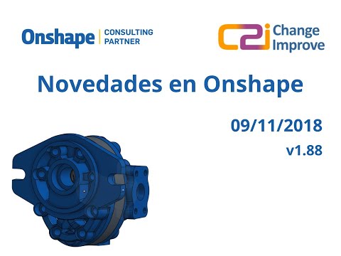 Novedades en Onshape v1.88 - 9 de Noviembre de 2018