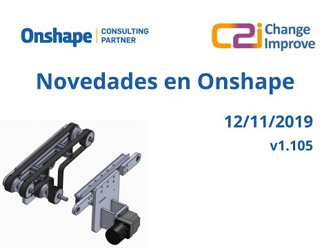 Novedades en Onshape v1.105 - 12 de noviembre de 2019