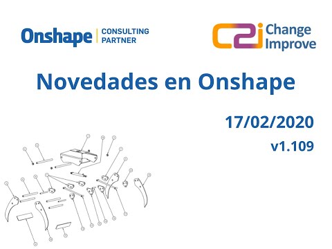 Novedades en Onshape v1.109 - 17 de Febrero de 2020