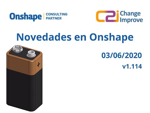 Novedades en Onshape v1.114 - 03 de Junio de 2020
