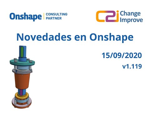 Novedades en Onshape v1.119 - 15 de Septiembre de 2020